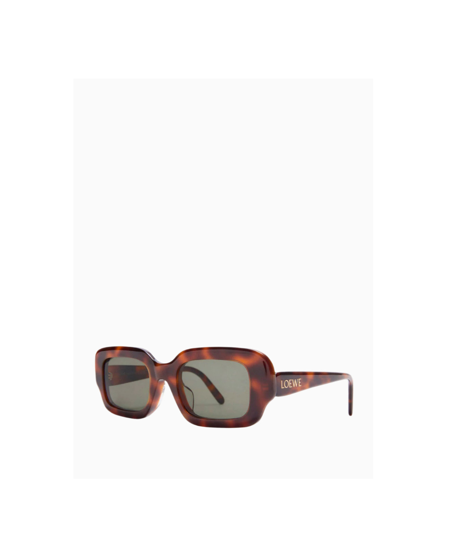 Loewe Rectangular Sunglasses In Nude