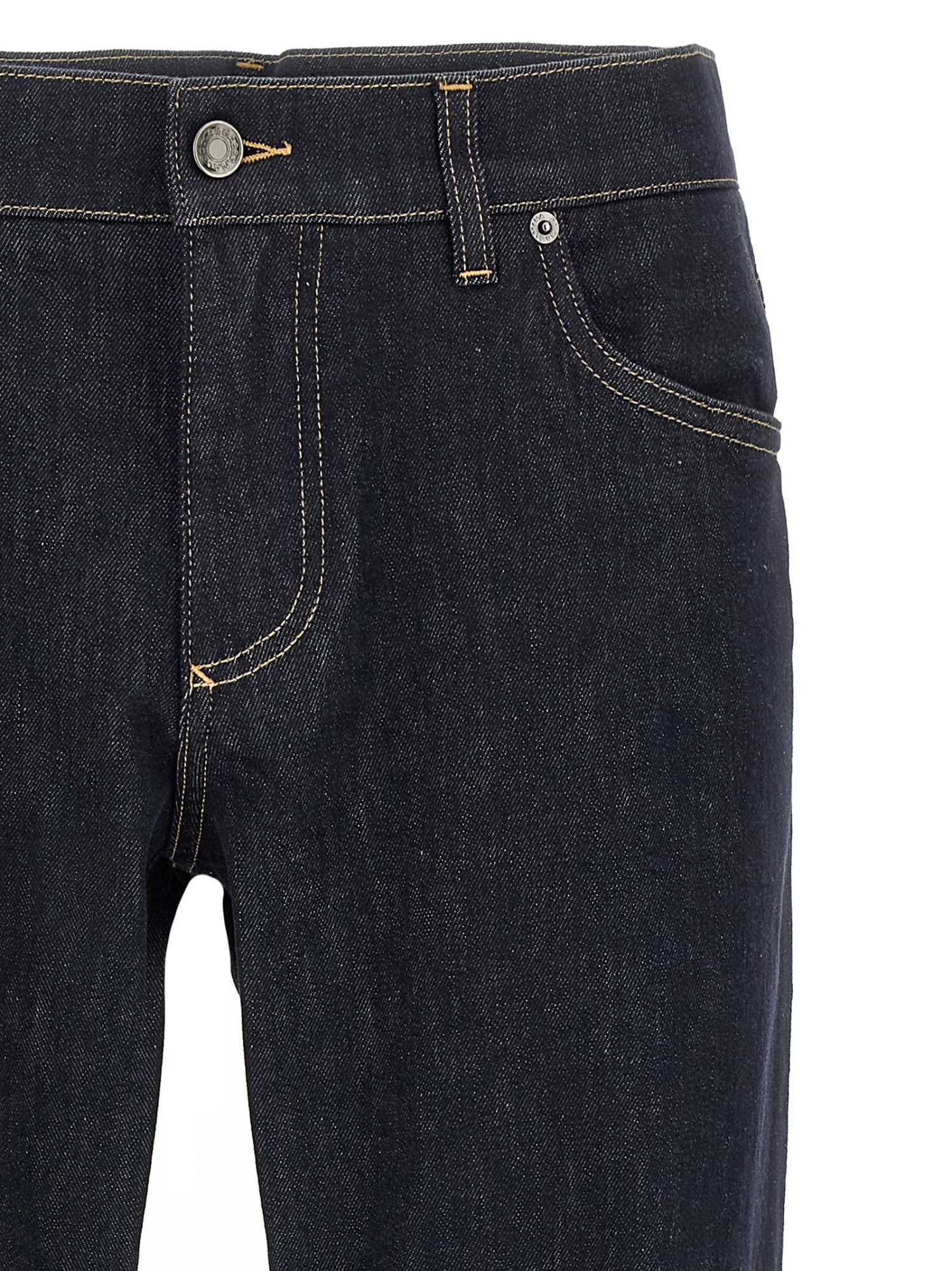 Dolce & Gabbana Jeans With Belt Loops In Black