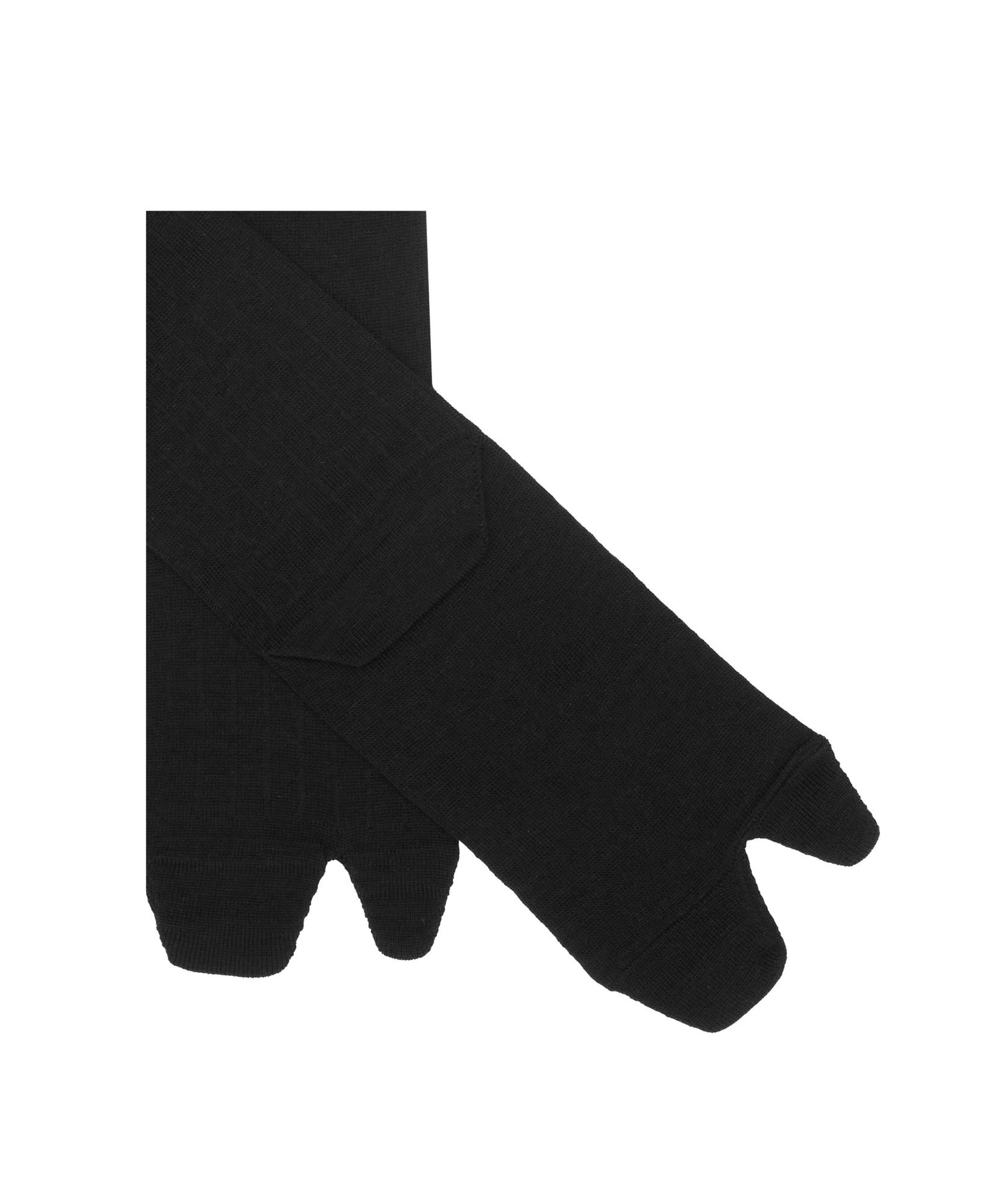 Maison Margiela Calzini Tabi In Black