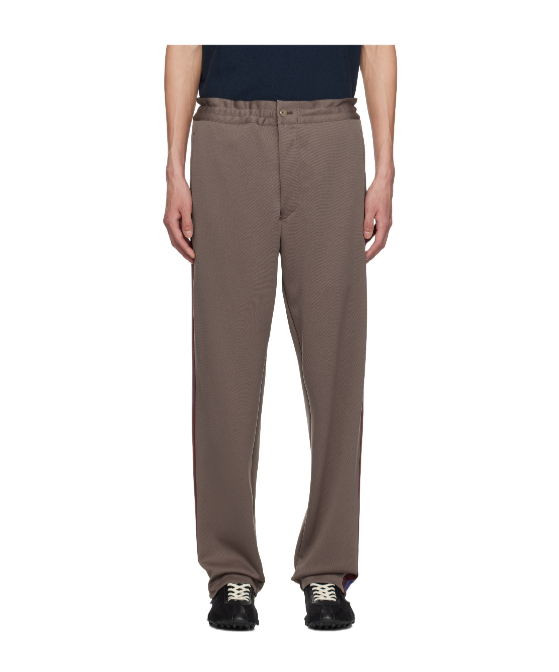 Comme Des Garçons Elastic Waist Casual Pants