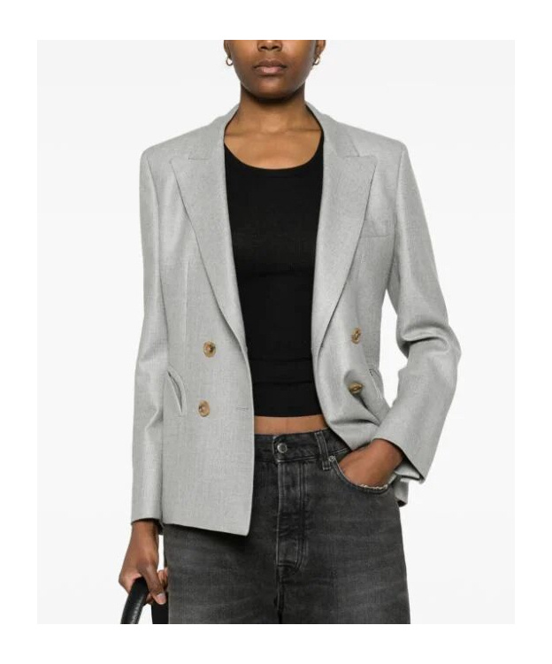 Blazé Milano Alithia Charmer Blazer In Gray