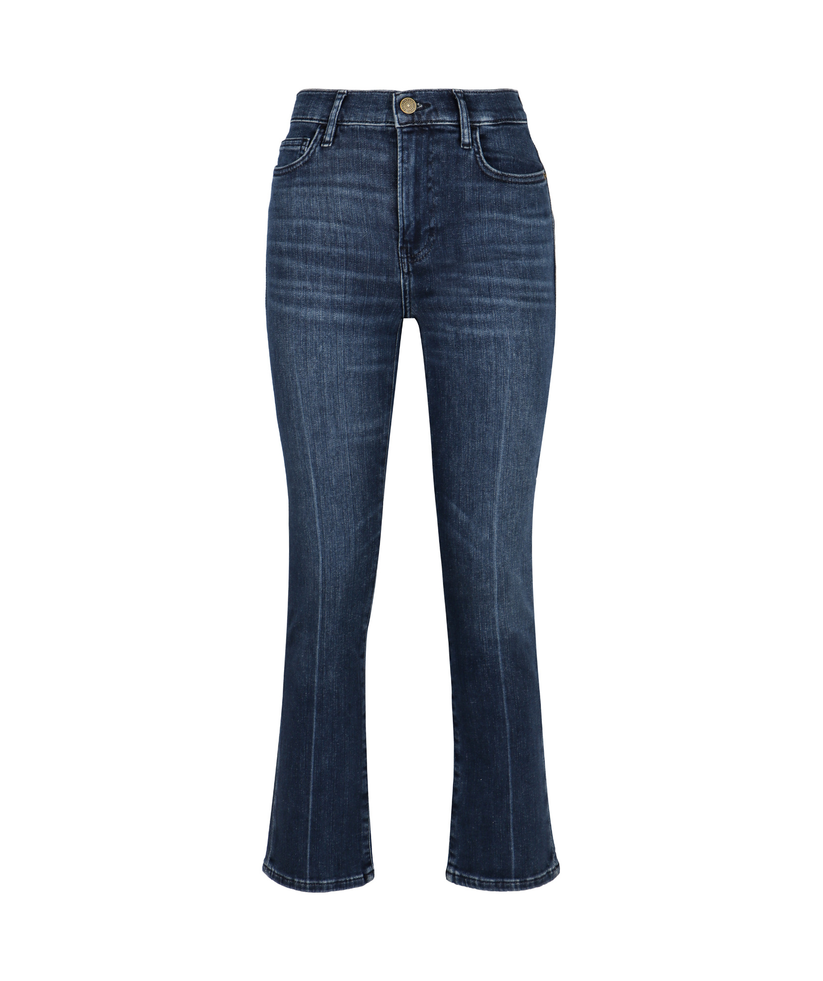 FRAME FRAME LE HIGH STRAIGHT FLARED JEANS 