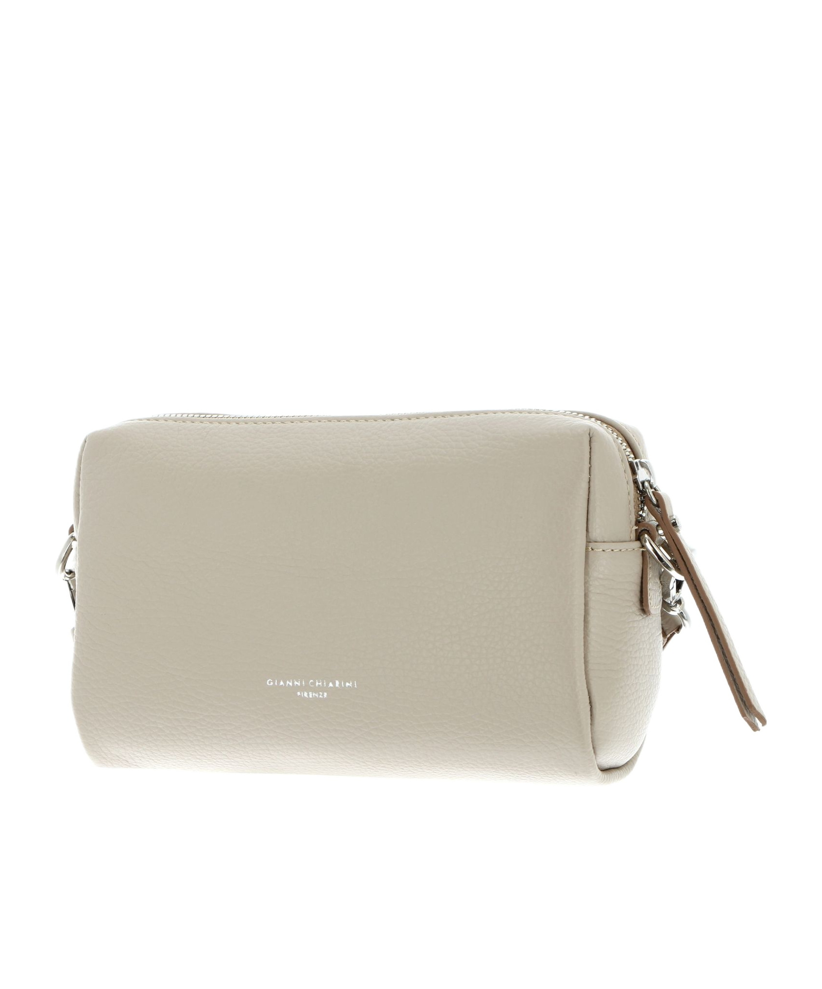 Gianni Chiarini Adjustable Shoulder Bag In Nude