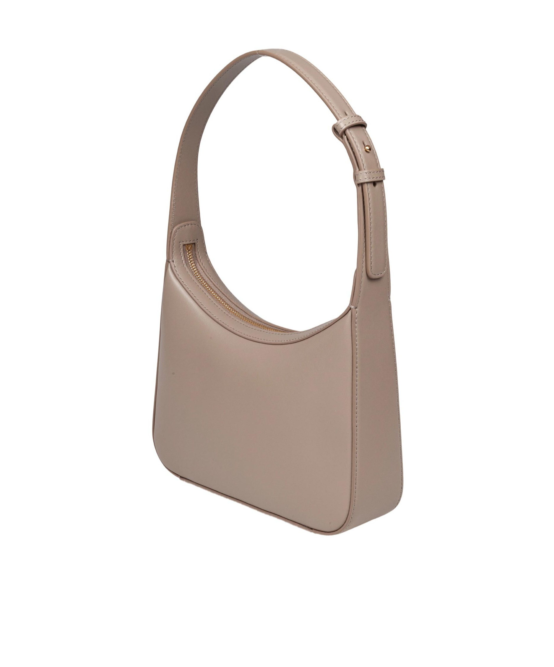 Dolce & Gabbana Shoulder Bag Leather L Taupe In Gray