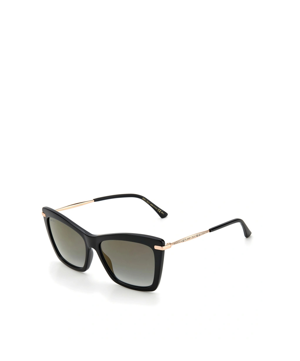 Jimmy Choo Eyewear Butterfly Frame Sunglasses In Gray
