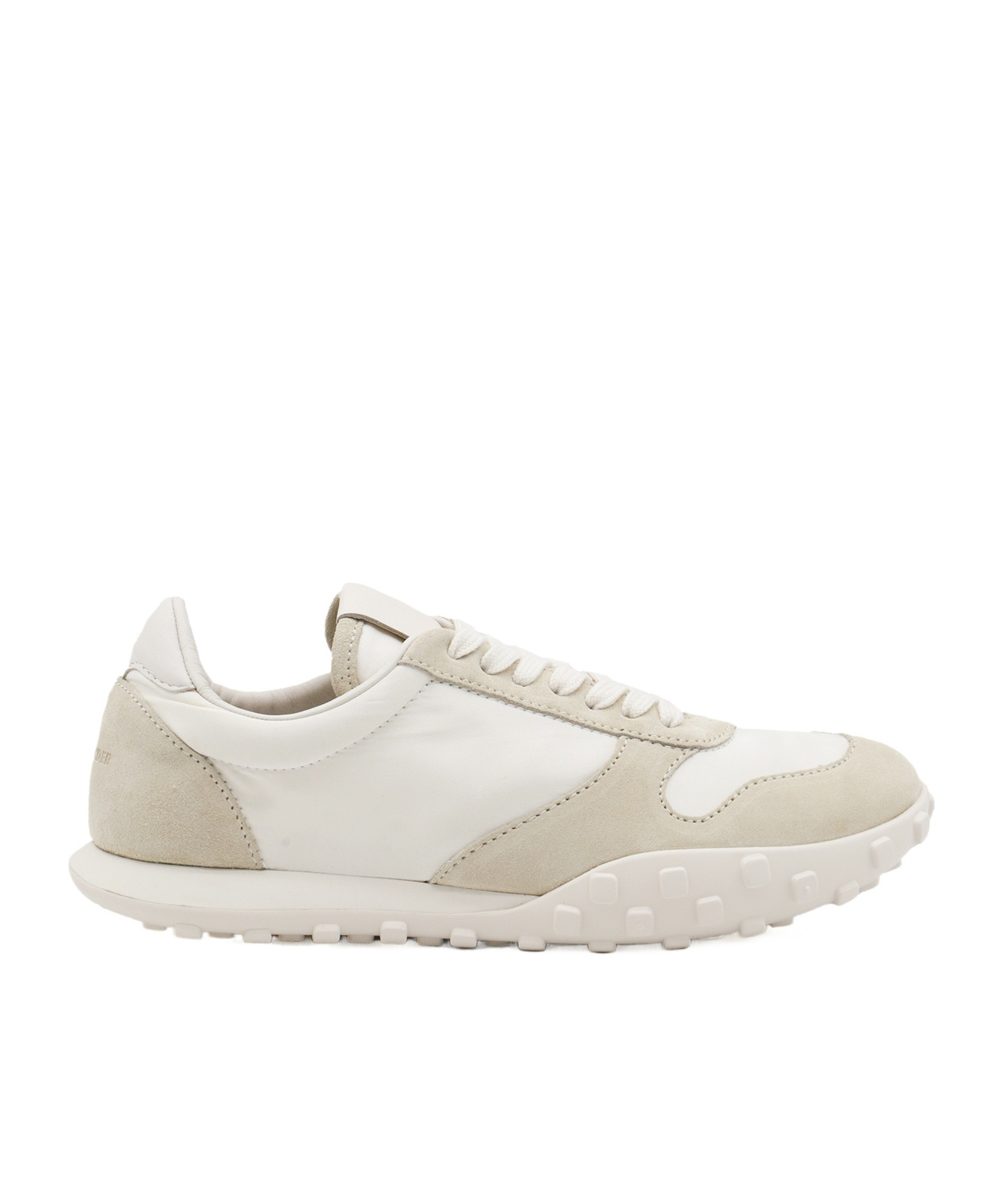 Jil Sander Women White Leather And Suede Moon Sneakers In White