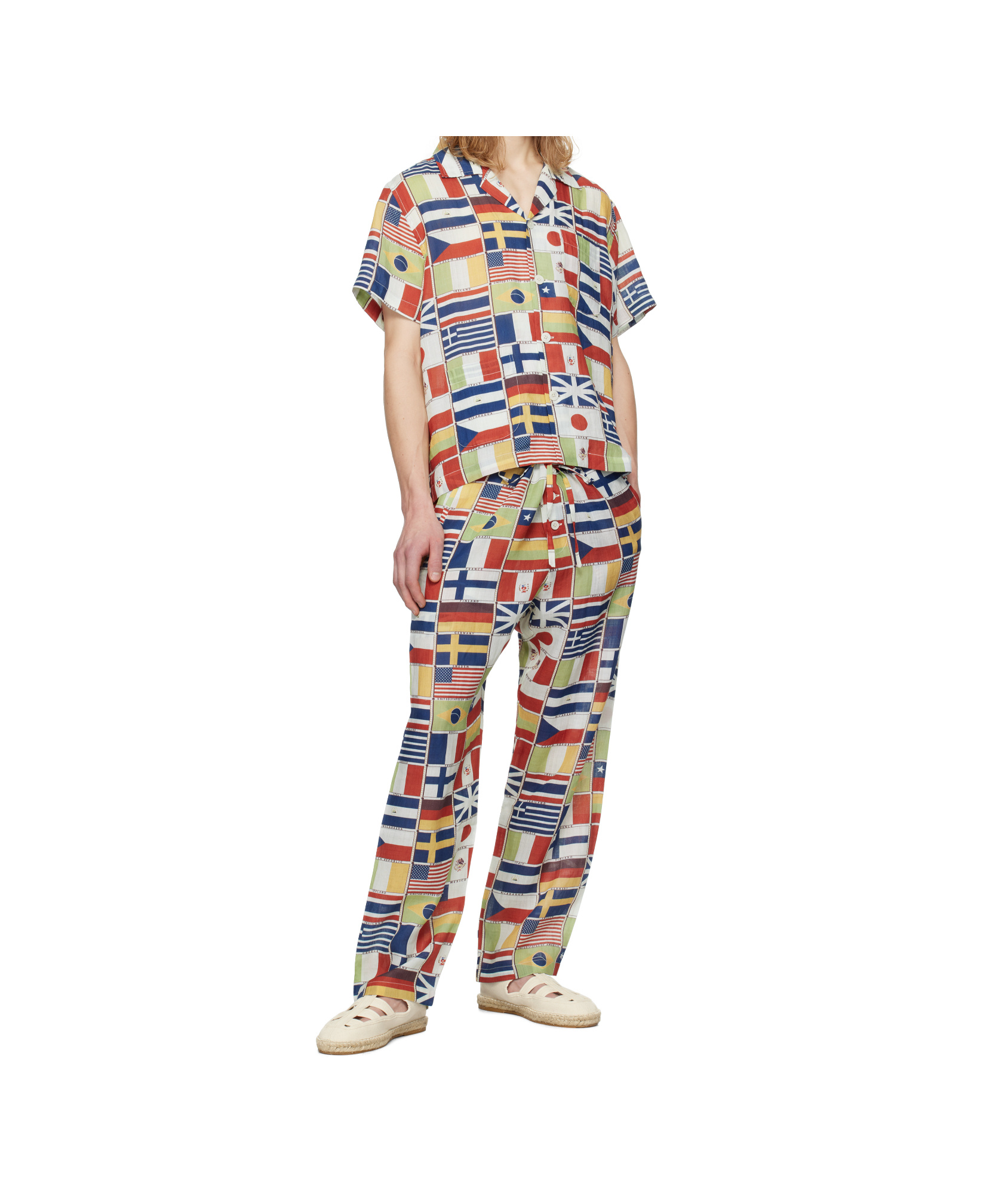 Bode International Trousers In Multi-color