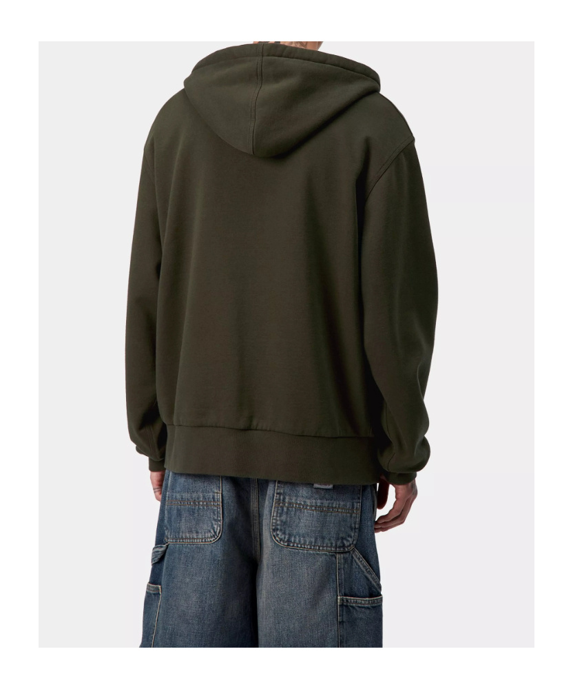 Carhartt Active Sweat Jacket In Green