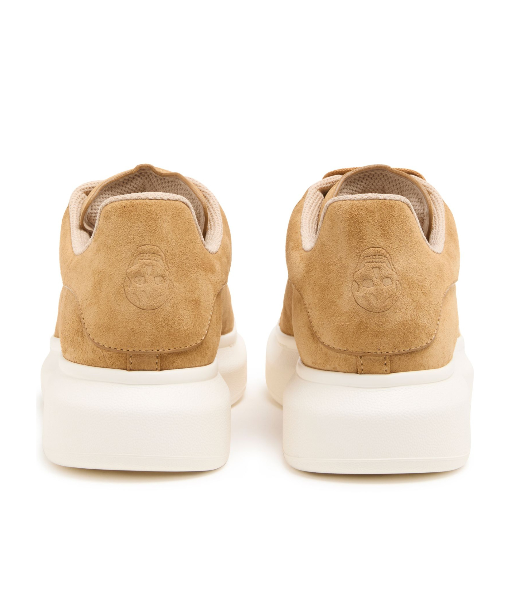 Shop Alexander Mcqueen Oversized Sneakers In Brown