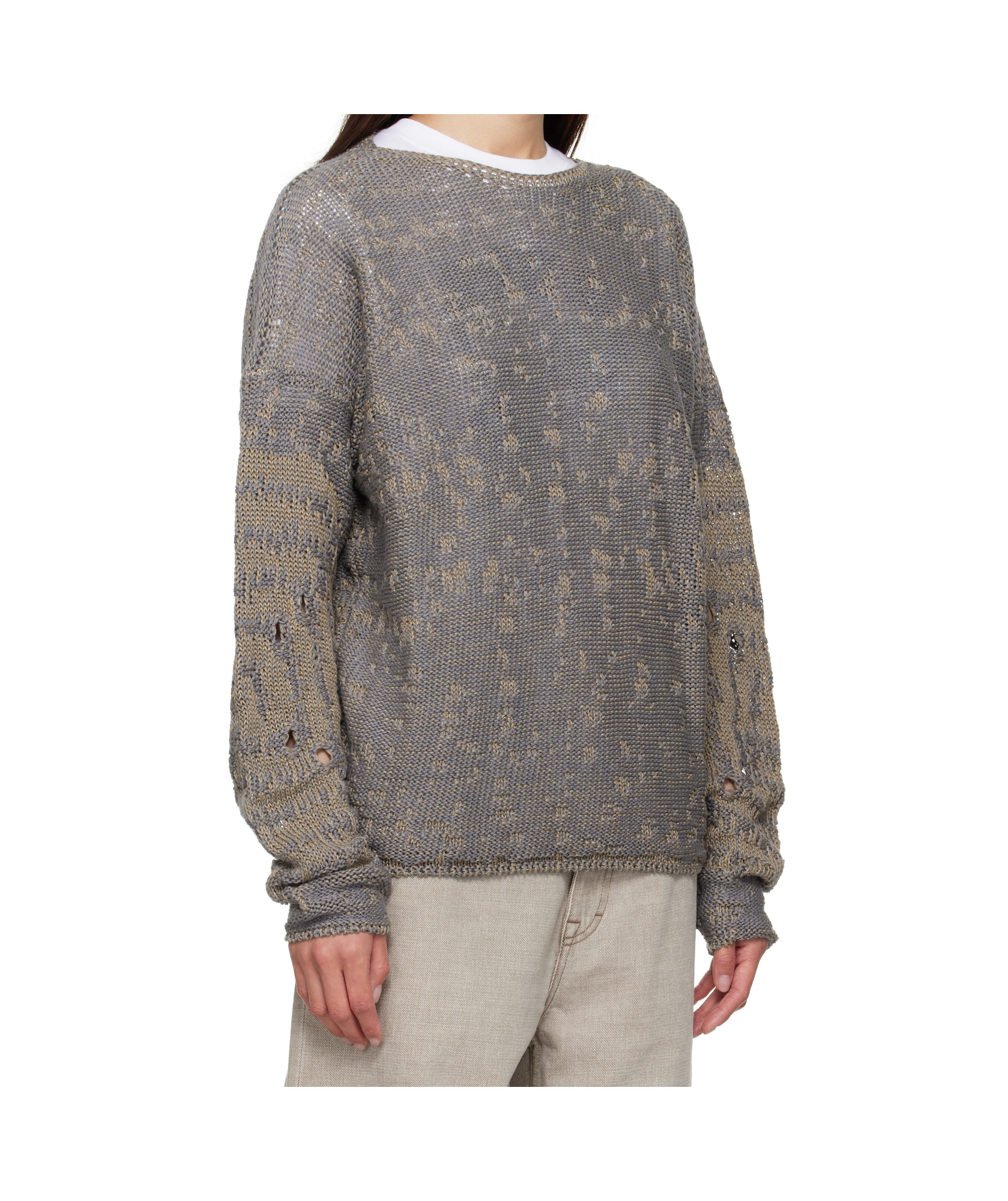 Roa Vortex Sweater In Gray