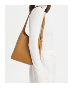 Tory Burch Small Romy Shoulder Bag In Brown