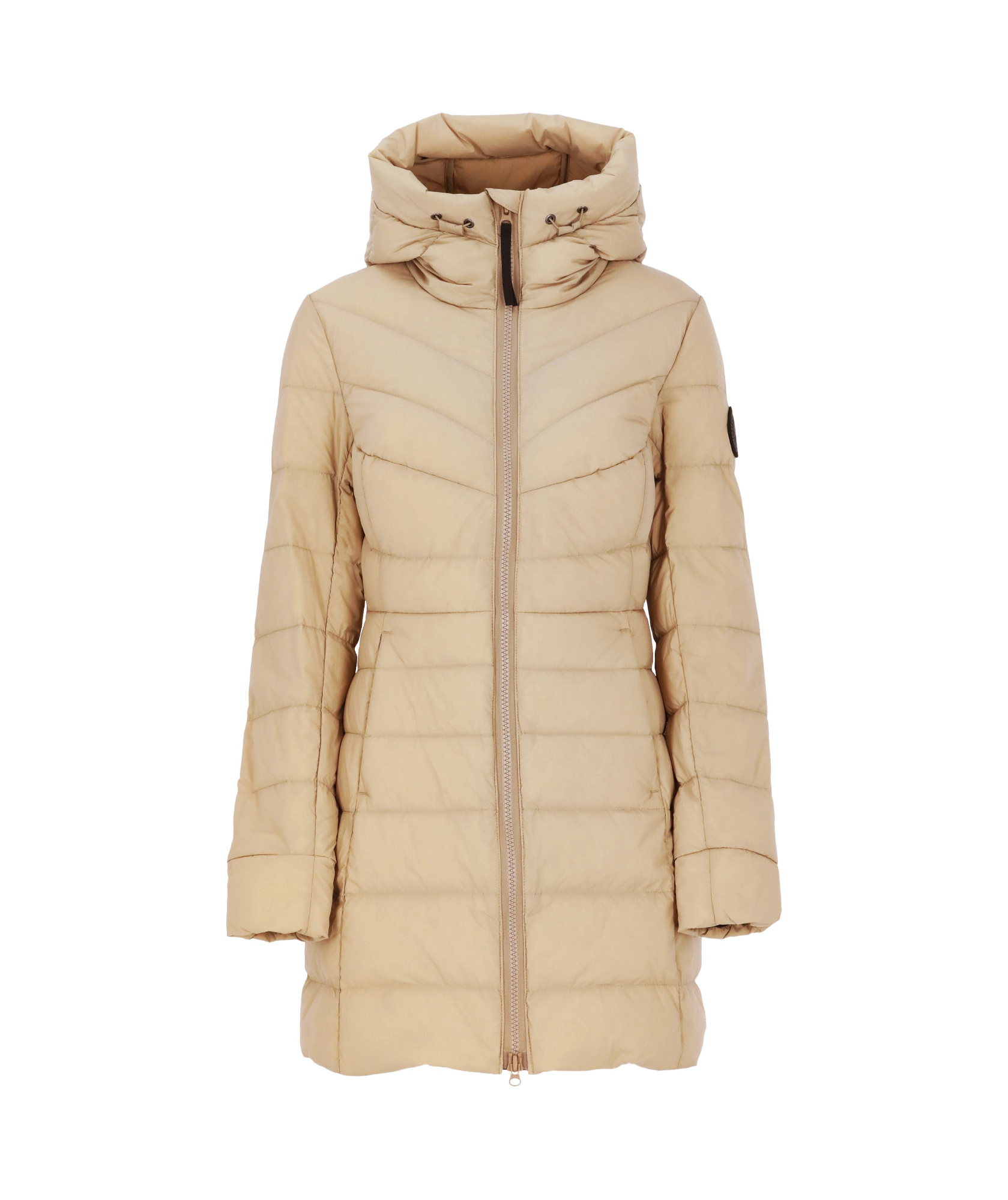 Shop Canada Goose Claire Padded Coat In Nude