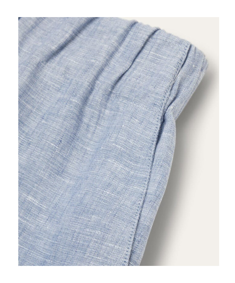 Loro Piana Angelo Bermuda Shorts In Light Blue Indigo