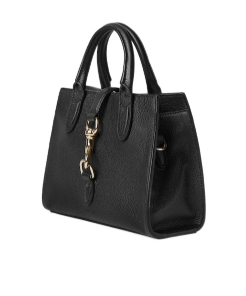 Gucci Structured Tote Bag With Detachable Strap In Black