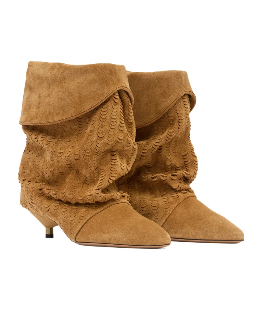 Isabel Marant 45mm Edrik Embossed Boots In Multi