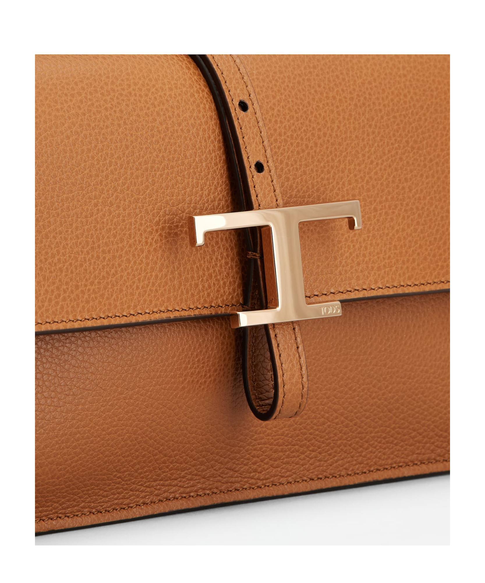 Tod's T Timeless Mini Flip Shoulder Bag In Brown