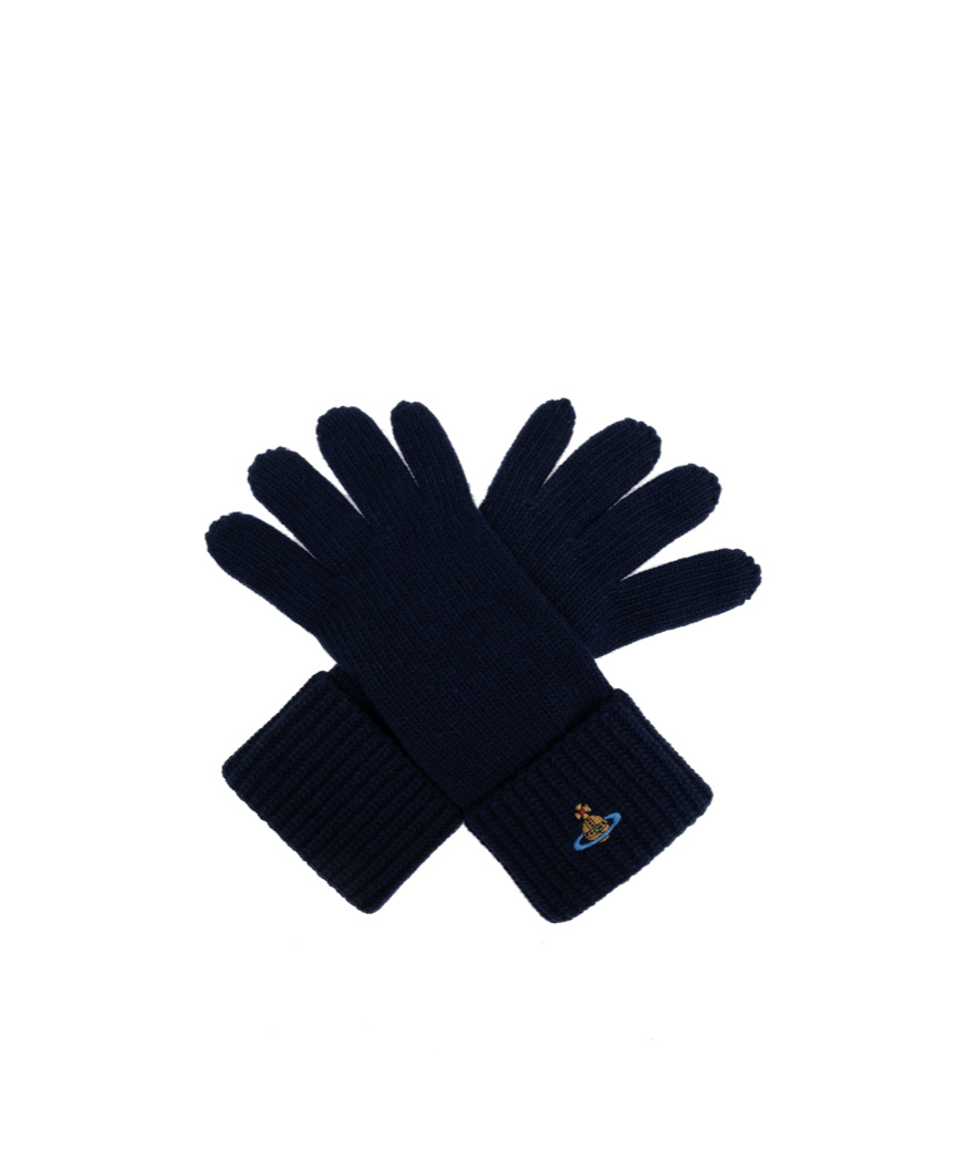 Vivienne Westwood Logo-embroidered Gloves