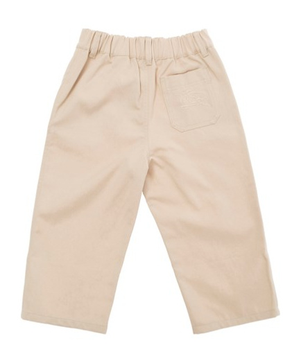 Burberry Equestrian Knight-motif Trousers In Nude