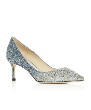 Jimmy Choo Pointed High Heels In Gray