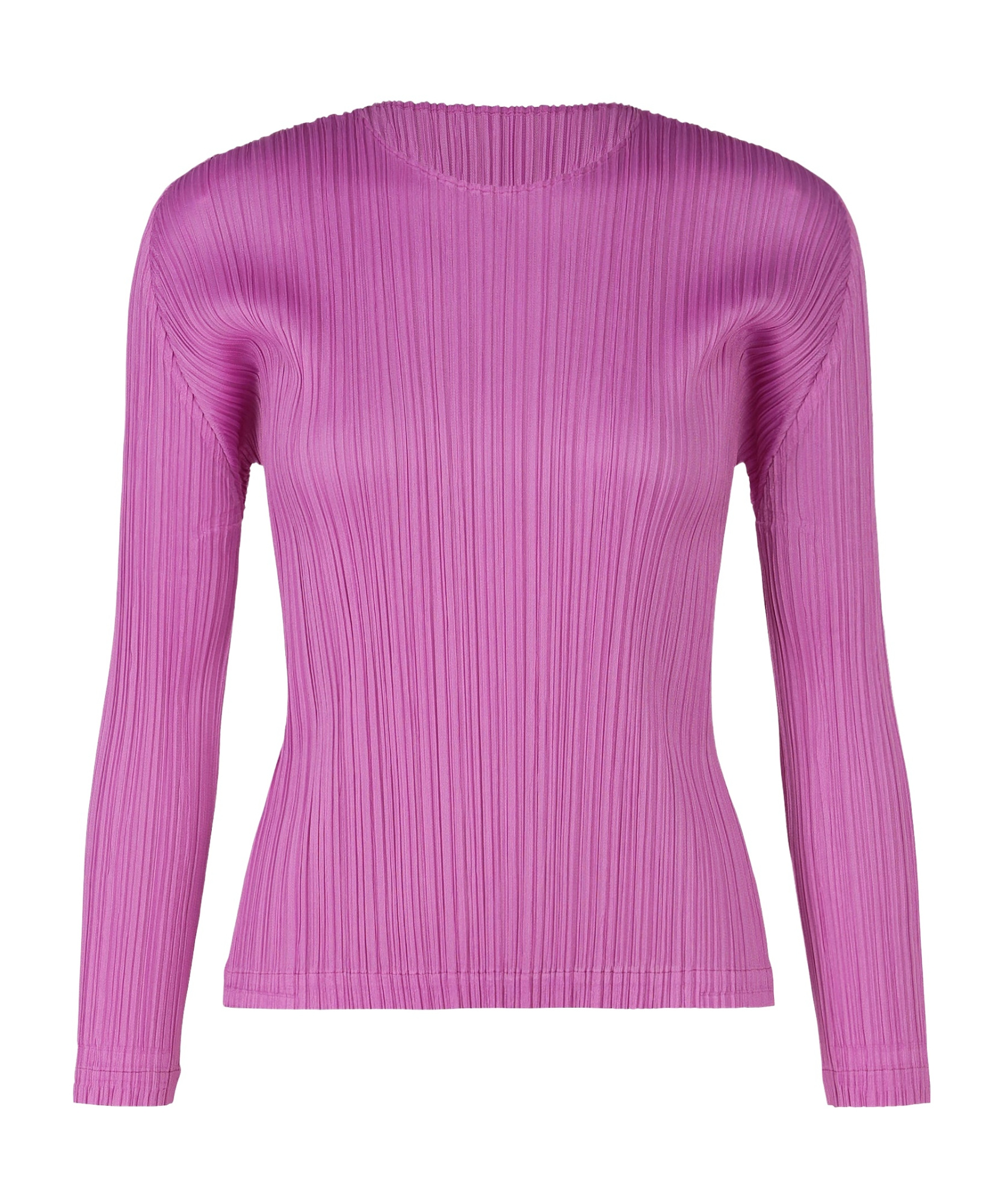 Issey Miyake Long-sleeved Blouse In Pink