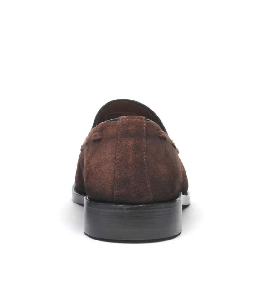 Sebago Tassel-detail Suede Loafers In Brown