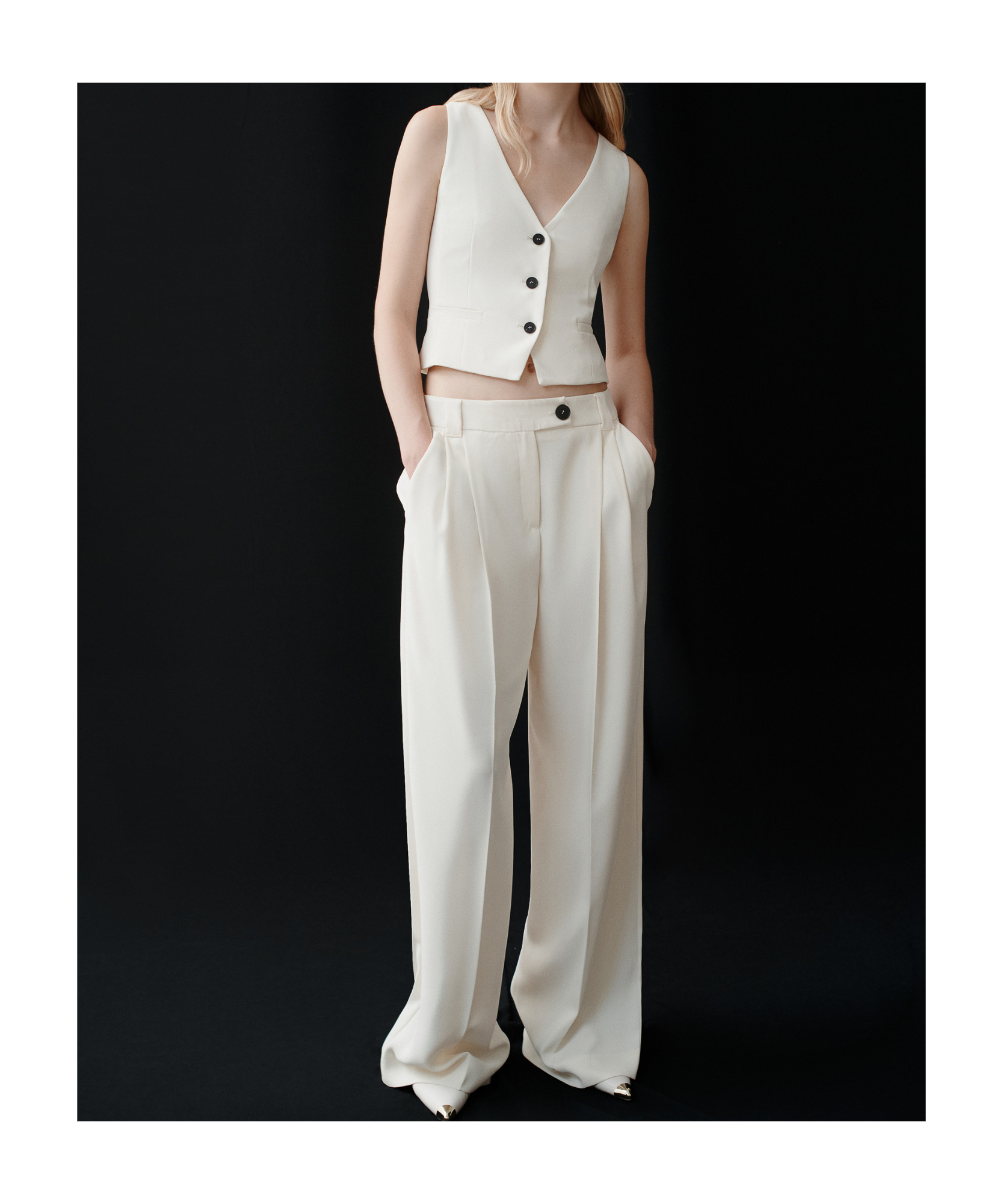 Marella Recycled Envers Satin Gilet