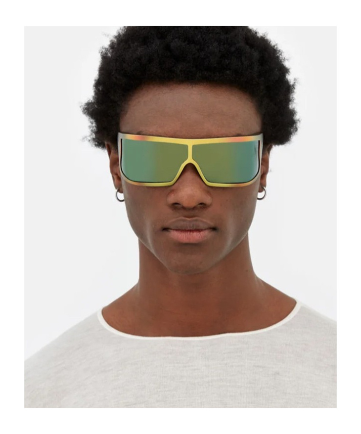 Retrosuperfuture Bones Sunglasses In Green