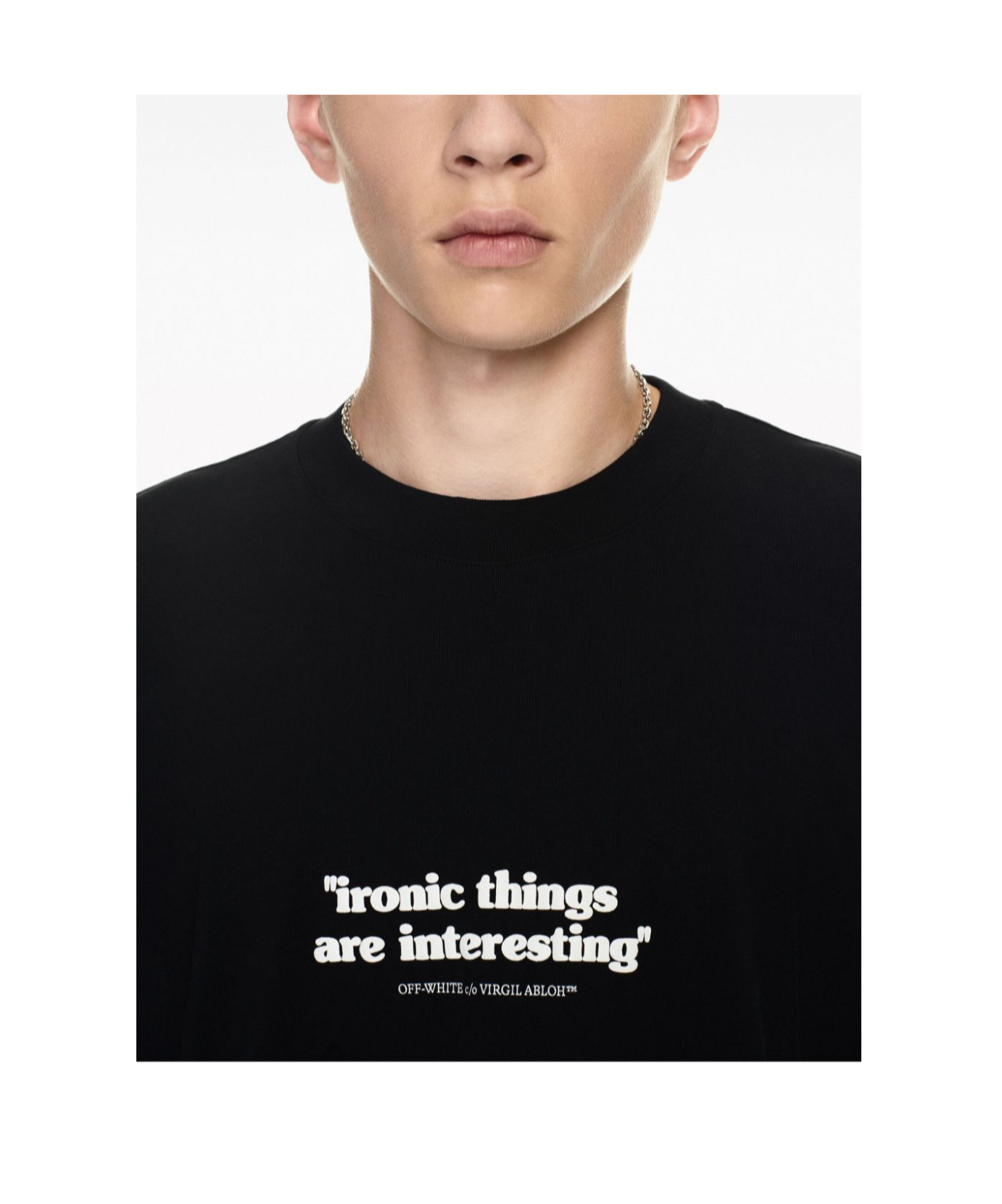 Off-white T-shirt Mit Ironic-print