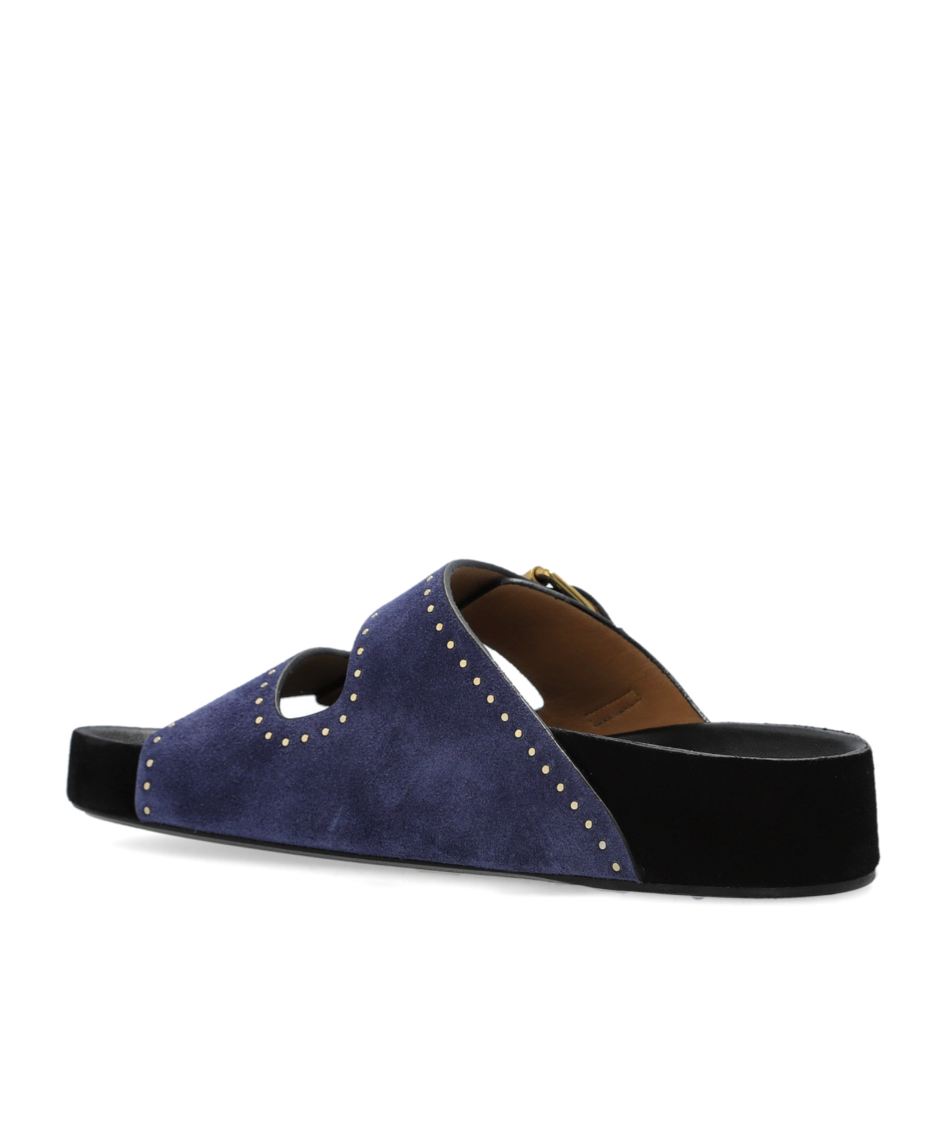 Isabel Marant Buckle Slippers In Blue