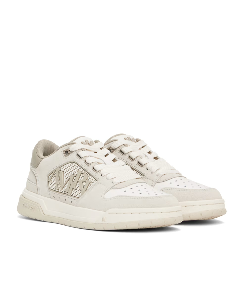 Amiri Logo-lacing Low-cut Casual Shoes In White