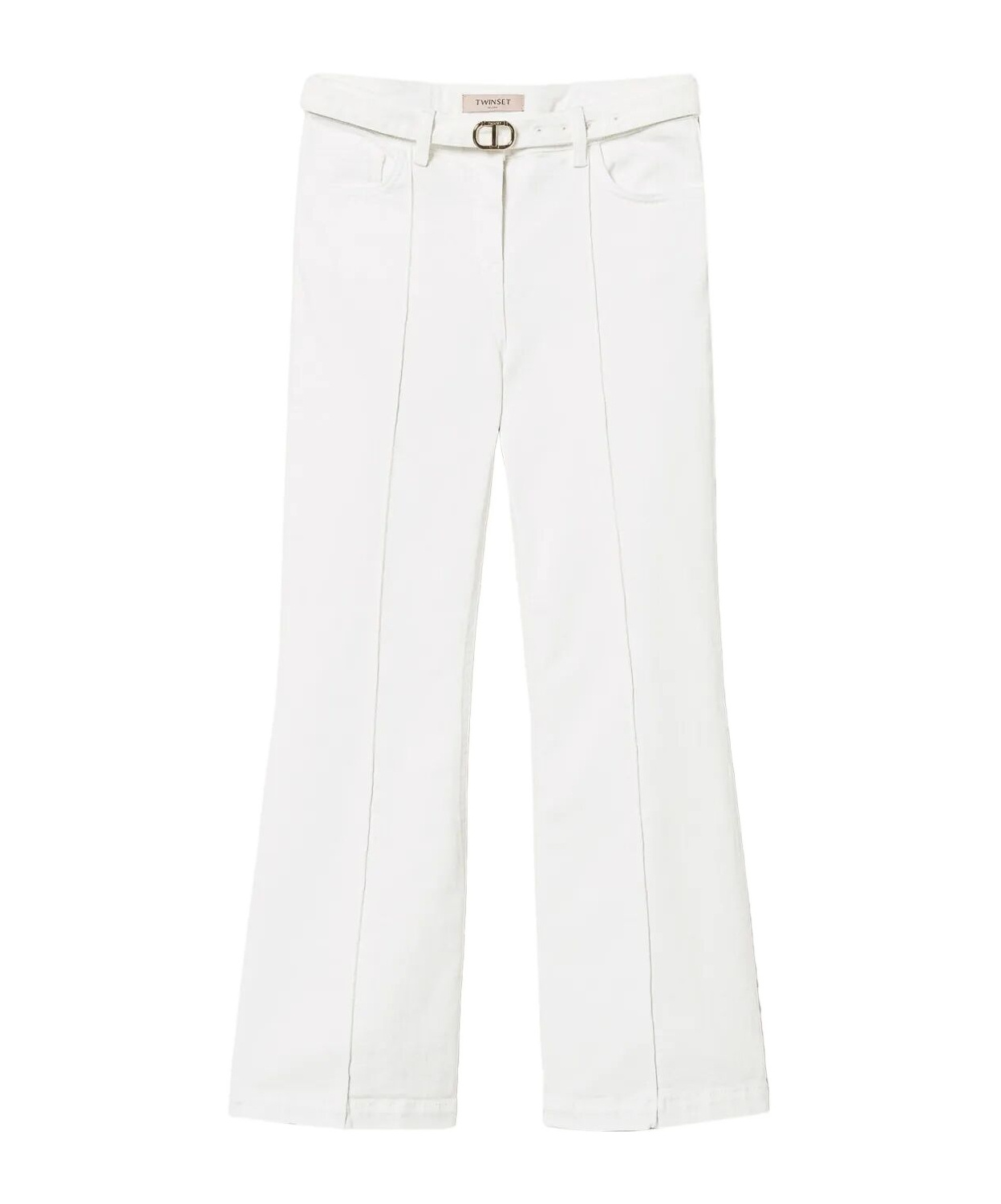 TWINSET BELTED TROUSERS