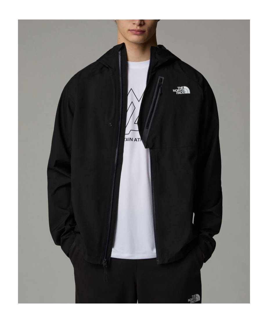 Shop The North Face Zip-up Hooded Jacket In Tnf Black