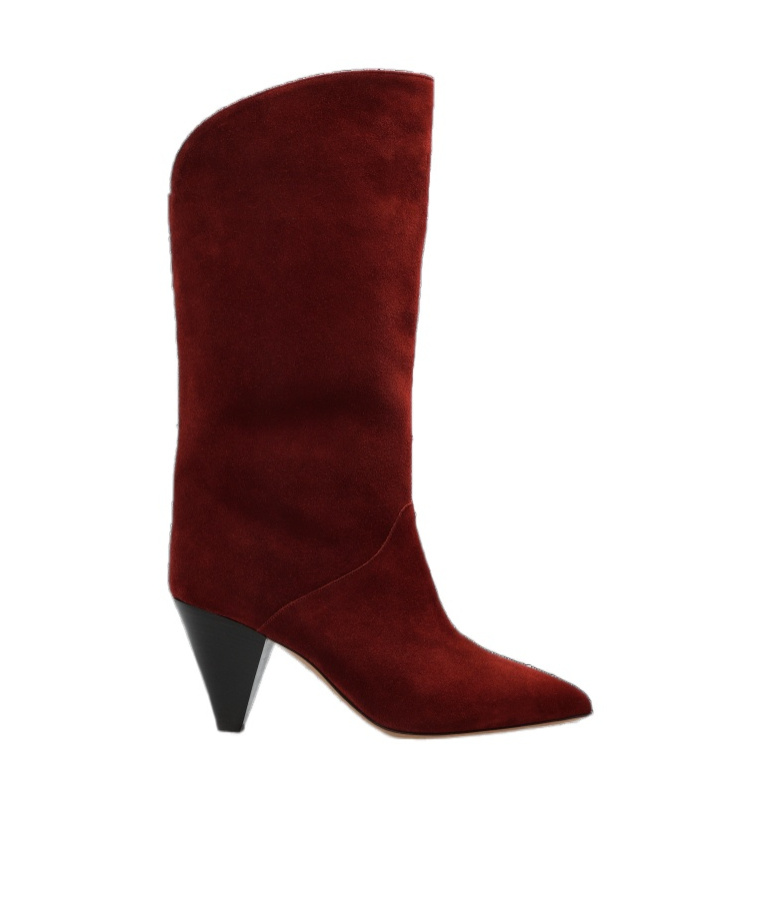 Isabel Marant Pointed-toe Heeled Boots In Brown