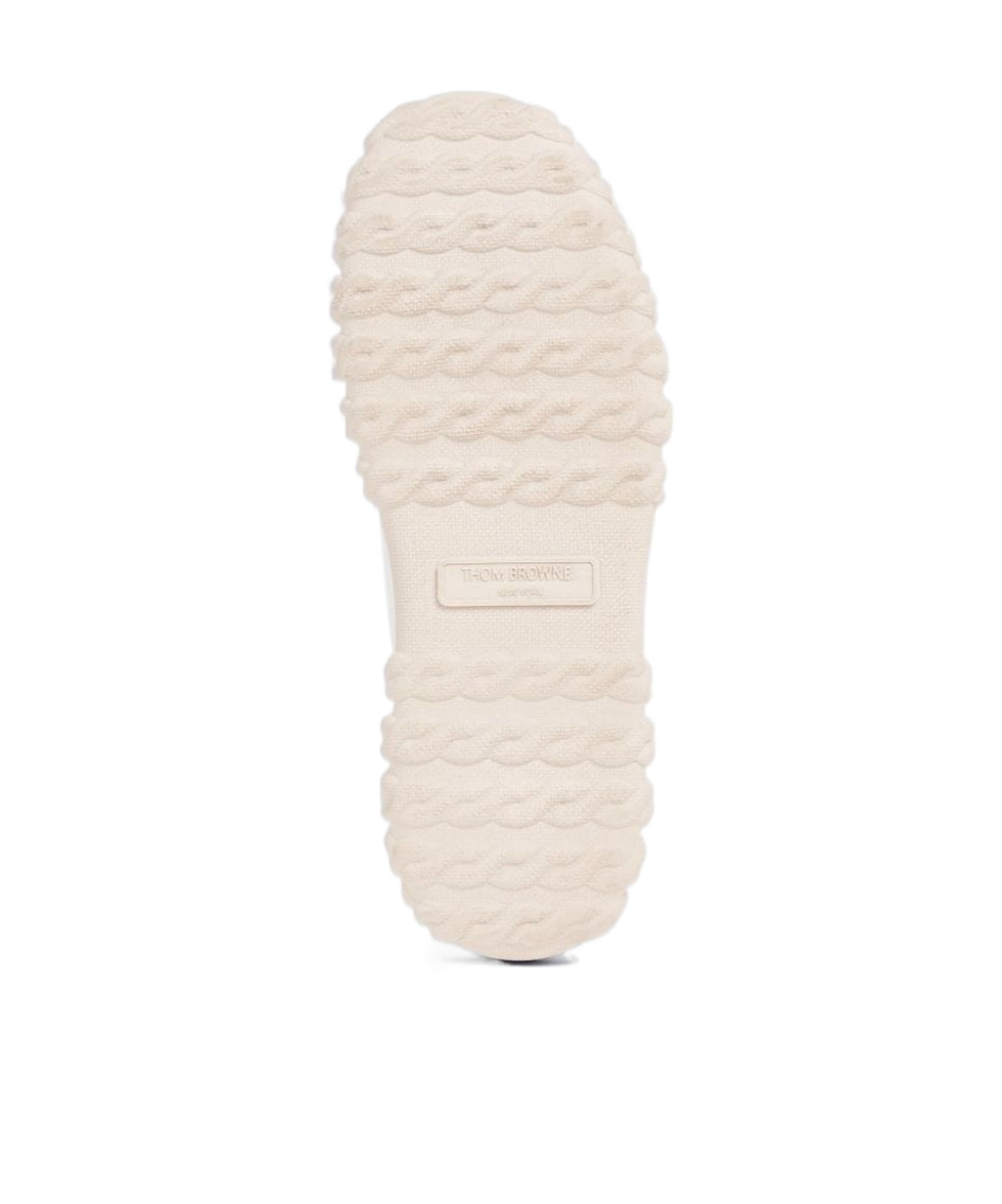 Thom Browne Field Low-top Sneakers In White