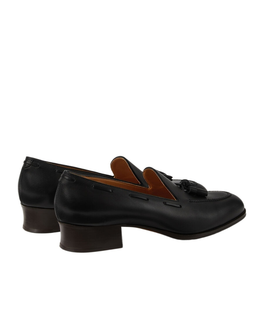 Loro Piana Serge Tassel Loafer In Black