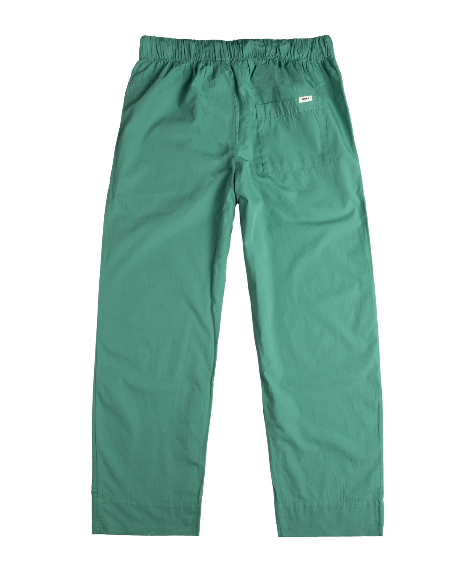 Tekla Drawstring Pajama Pants In Green