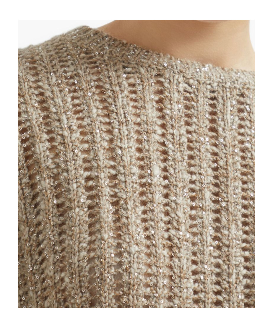 Brunello Cucinelli Sequin-embellished Sweater