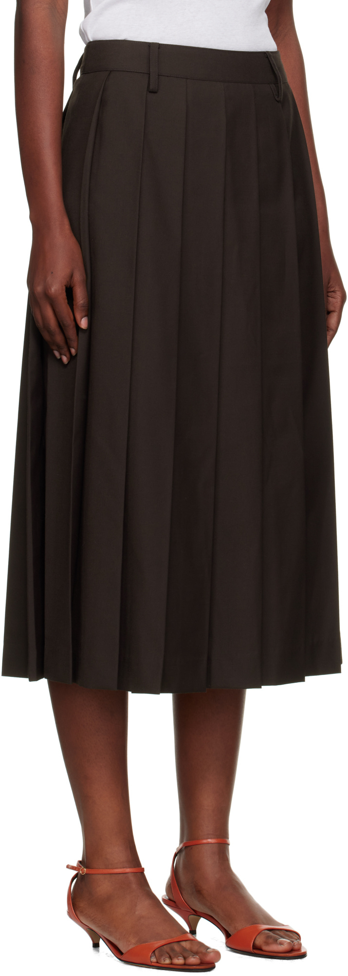 Dunst Twill Skirt In Black