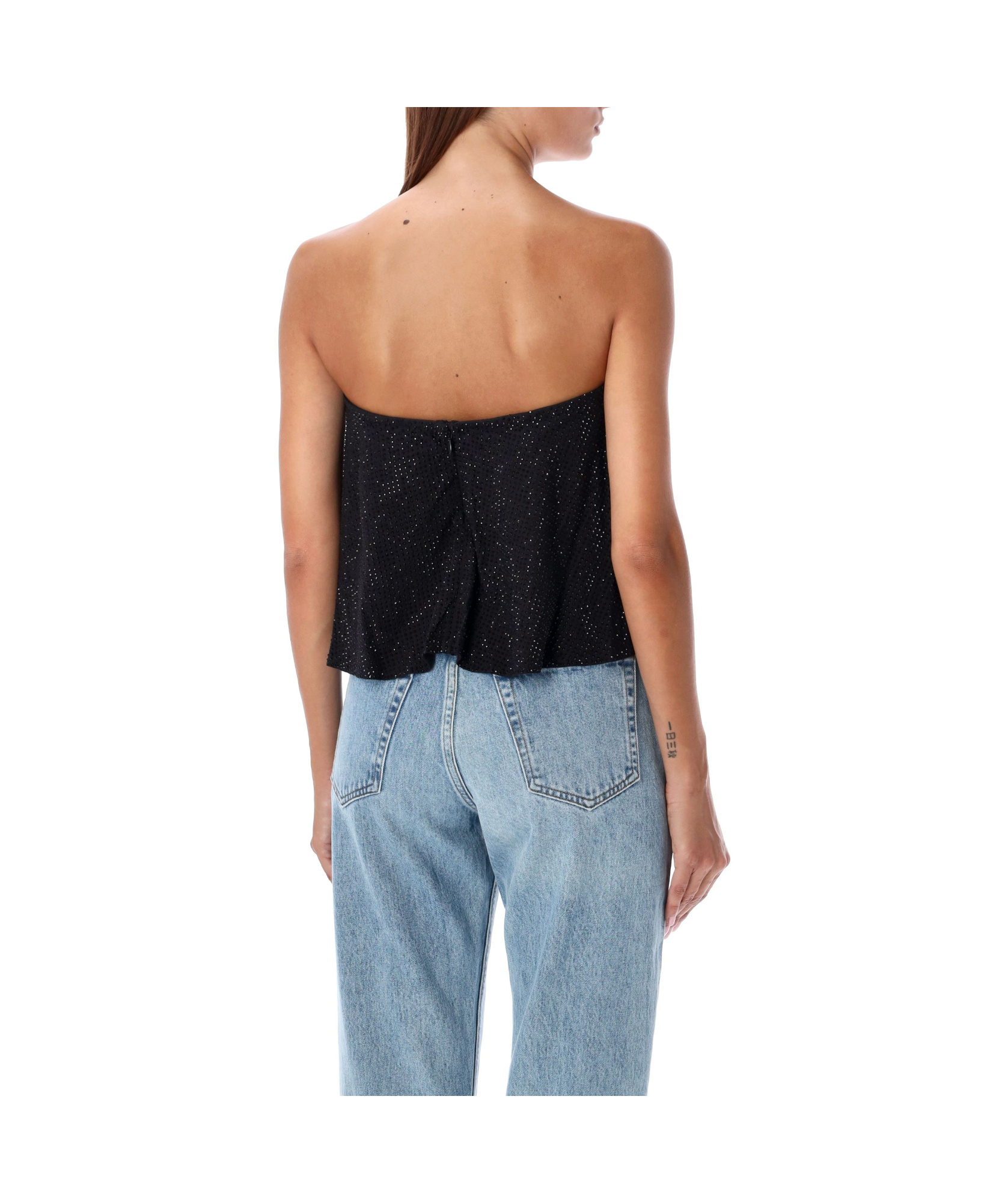 Retrof�te Tube Top Vest In Blue