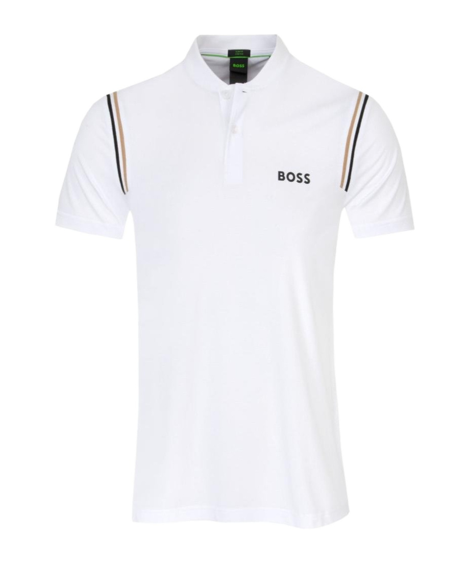 Hugo Boss Short-sleeved Polo Shirt In White