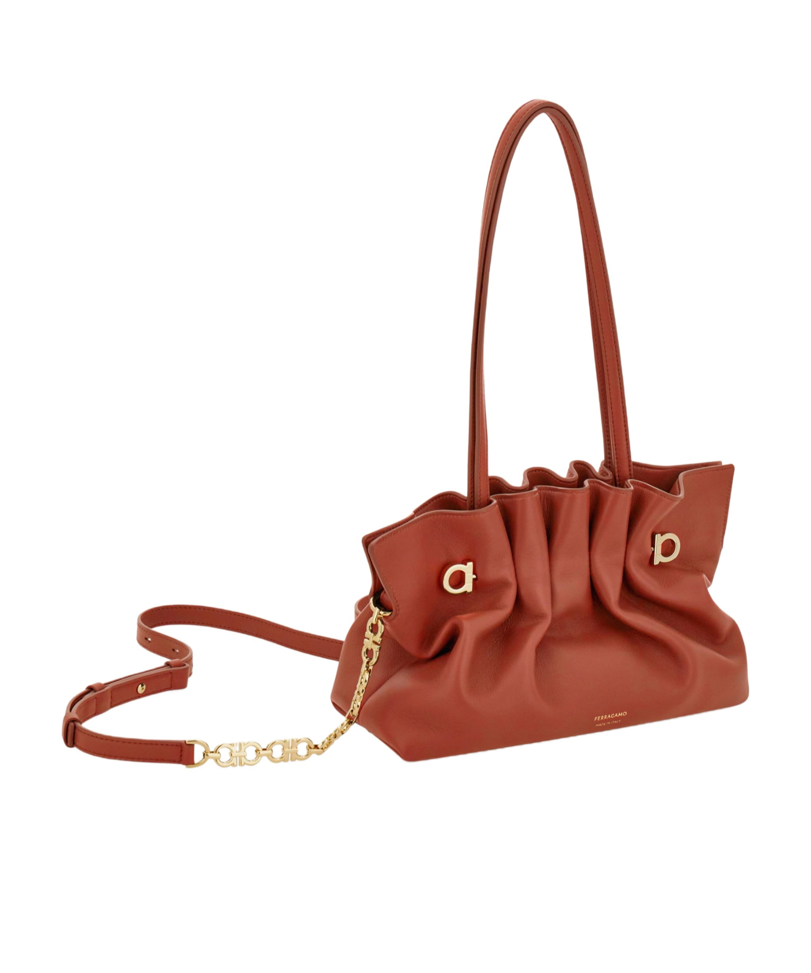 FERRAGAMO SOFT-BAG SMALL SHOULDER BAG
