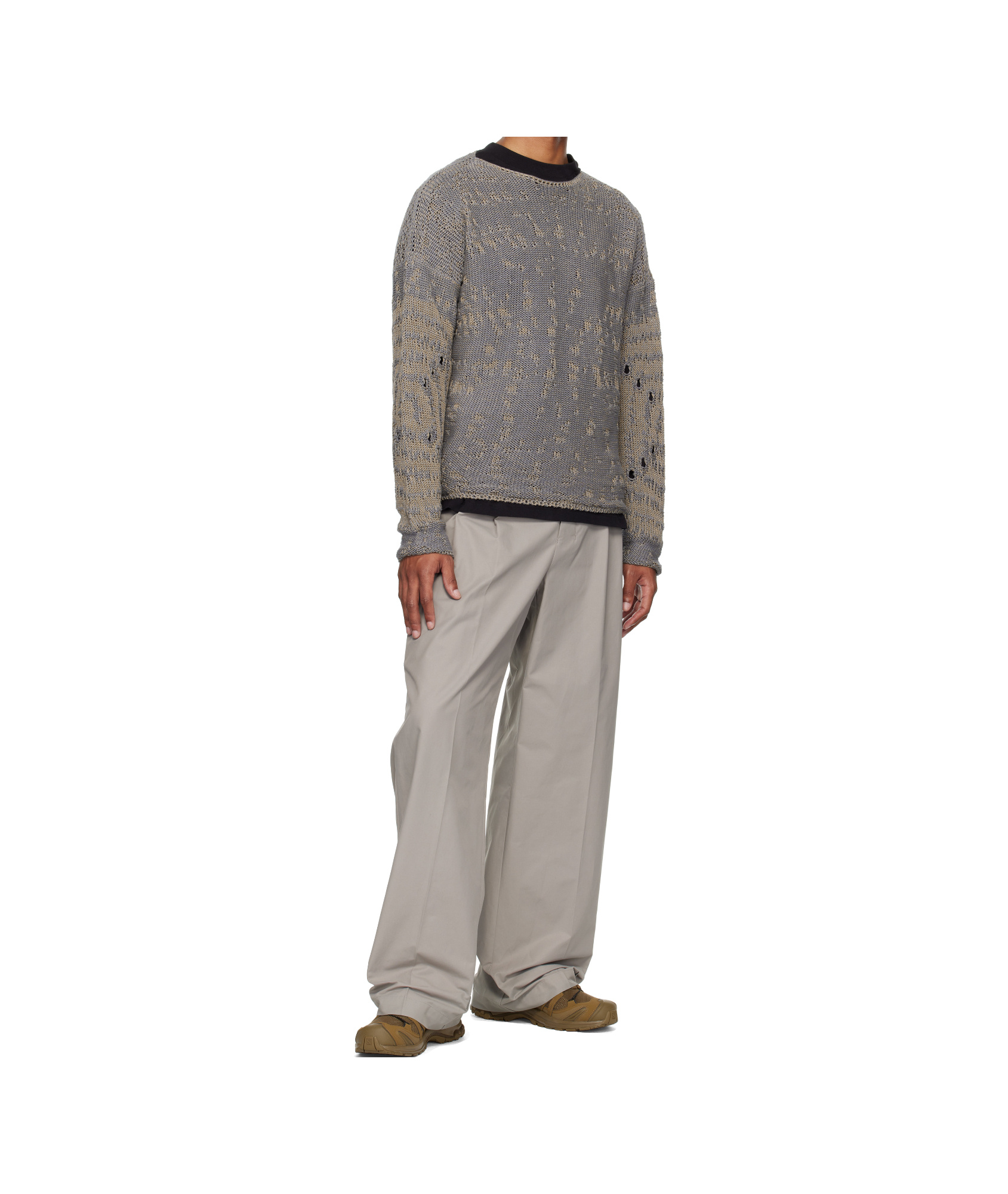 Roa Vortex Sweater In Gray