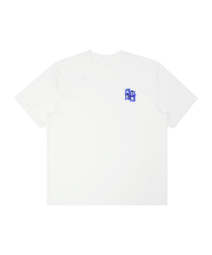 Ader Error Trs Tag T-shirt 06 In White