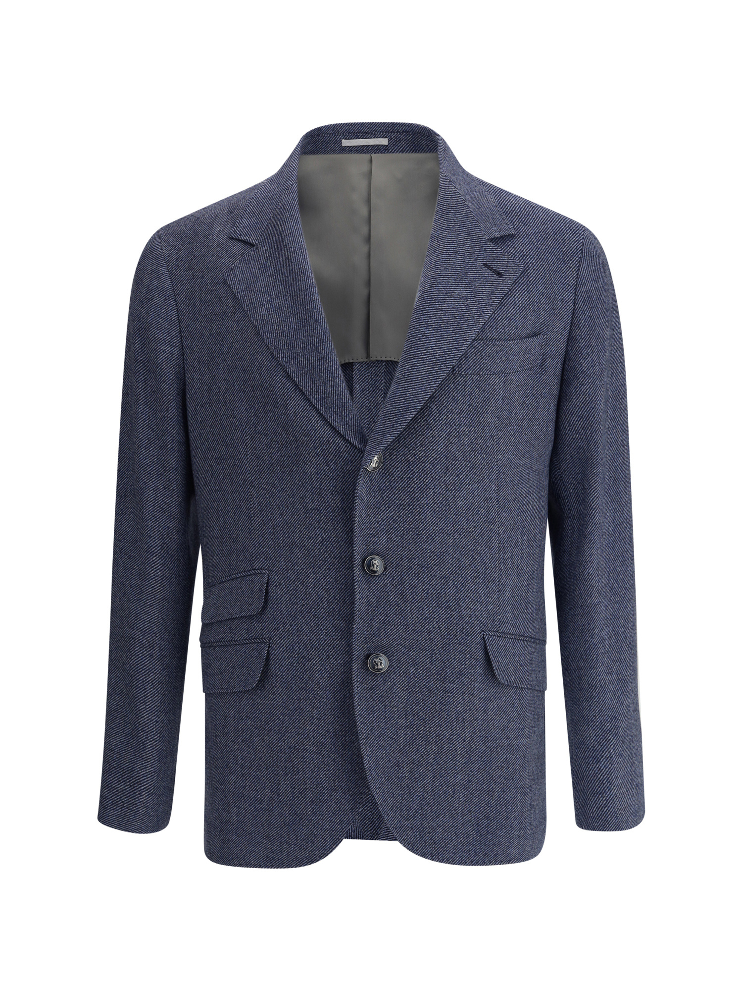 Brunello Cucinelli Men Wool Blazer Jacket