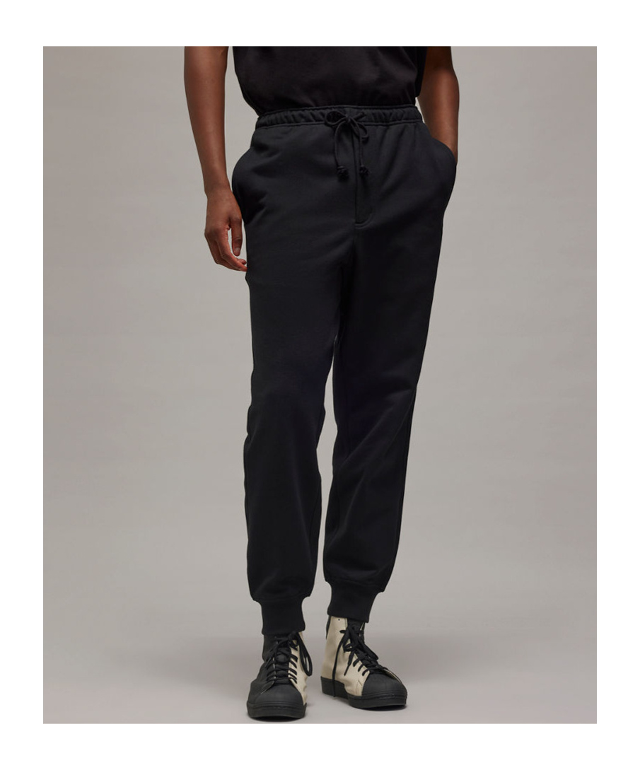 Y-3 X Adidas Logo-print Track Pants In Black