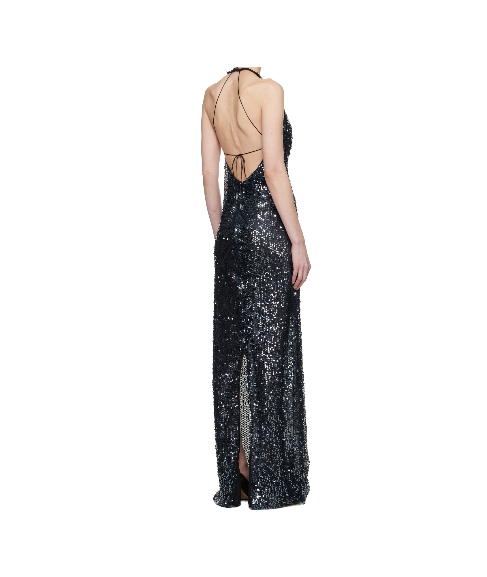 16arlington Navy Eima Maxi Dress In Navy Blue