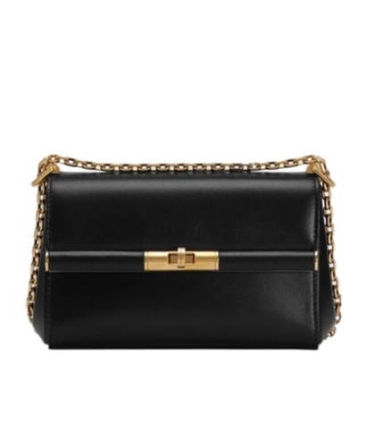 Dolce & Gabbana Marlene Mini Leather Shoulder Bag In Black