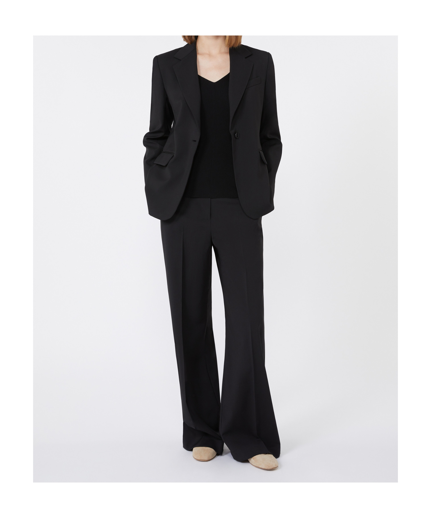 Weekend Max Mara Belt And Loop Wide-leg Pants