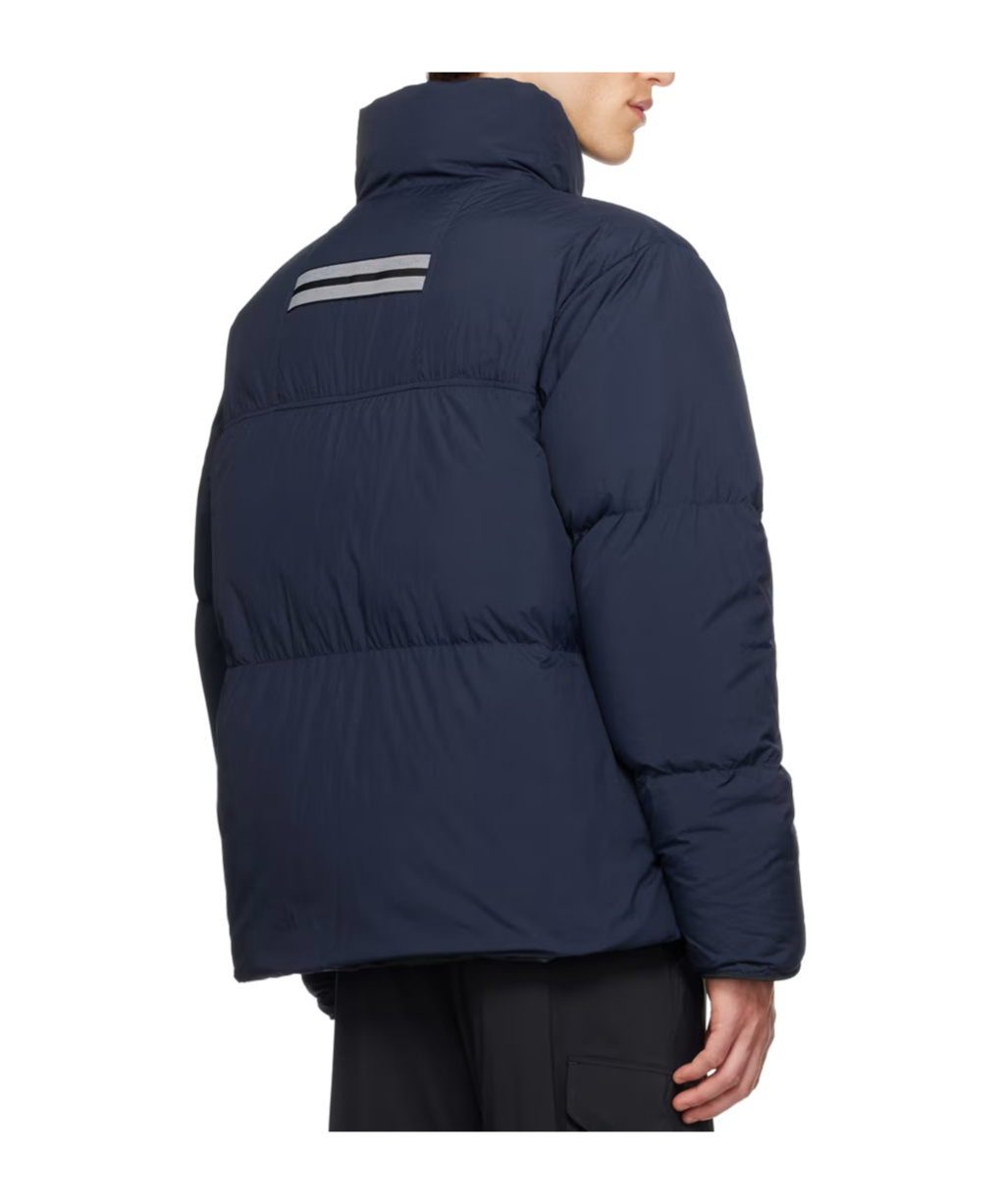 Canada Goose Lodge Quilted Ripstop Down Jacket In Black