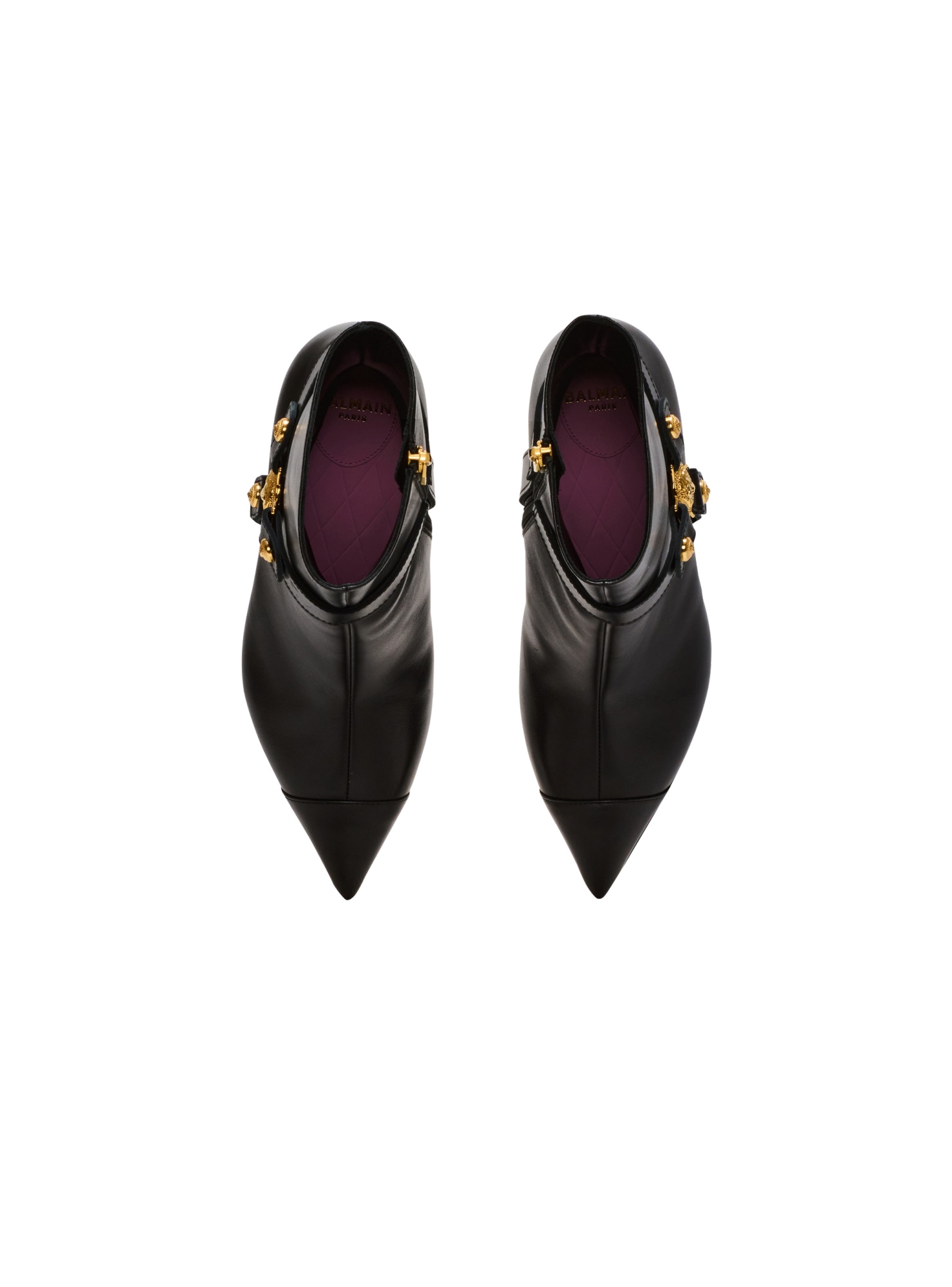 Balmain Boots In Black